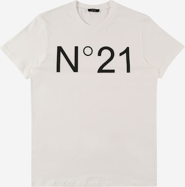 N°21 Μπλουζάκι σε λευκό: μπροστά