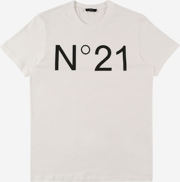 N°21 - Camiseta en blanco: frente