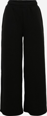 Urban Classics - Pierna ancha Pantalón en negro: frente