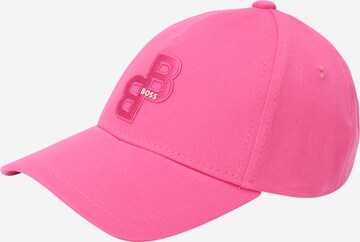 BOSS Cap 'Zali' in Pink: front
