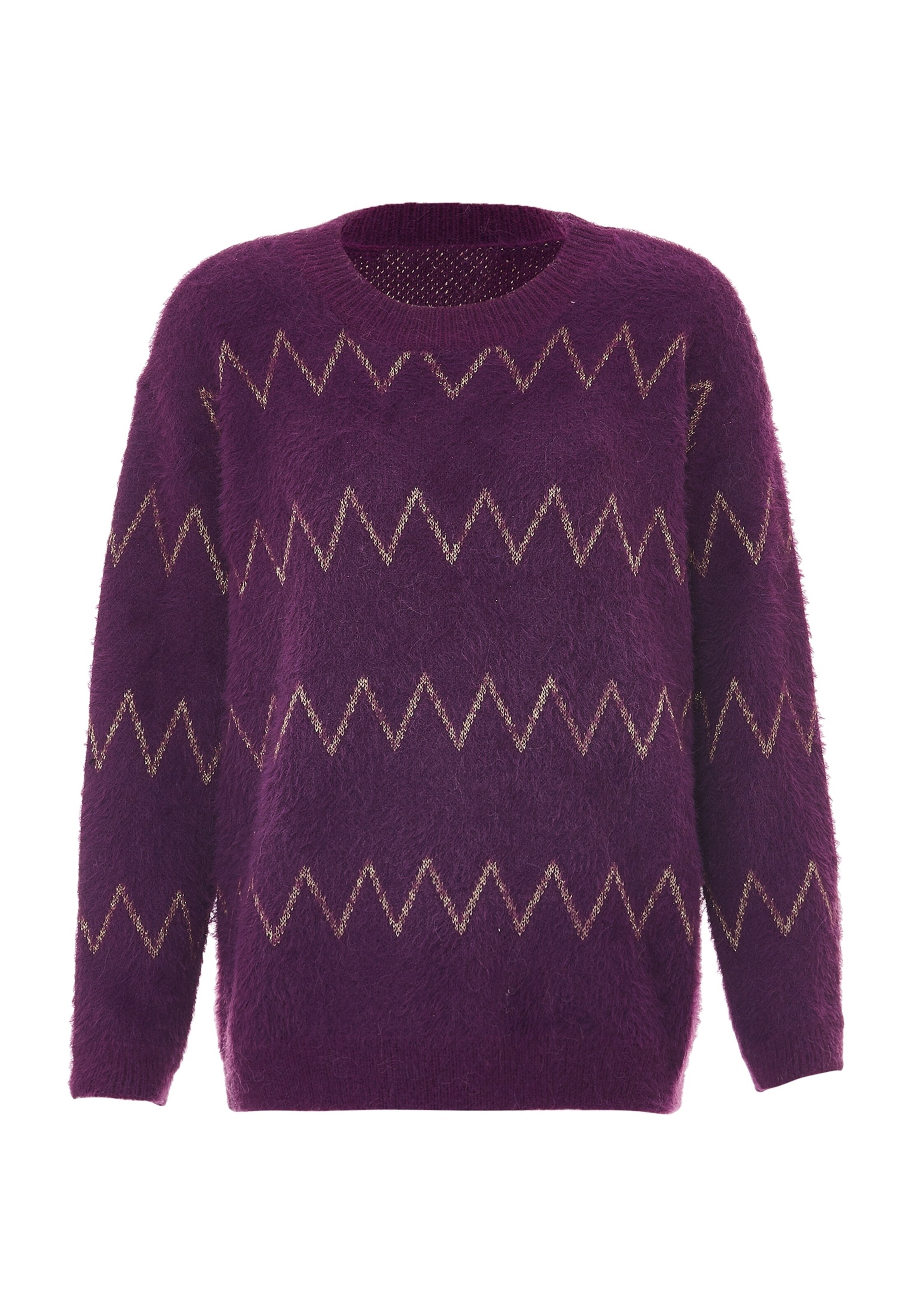 ebeeza Sweater in Purple: front
