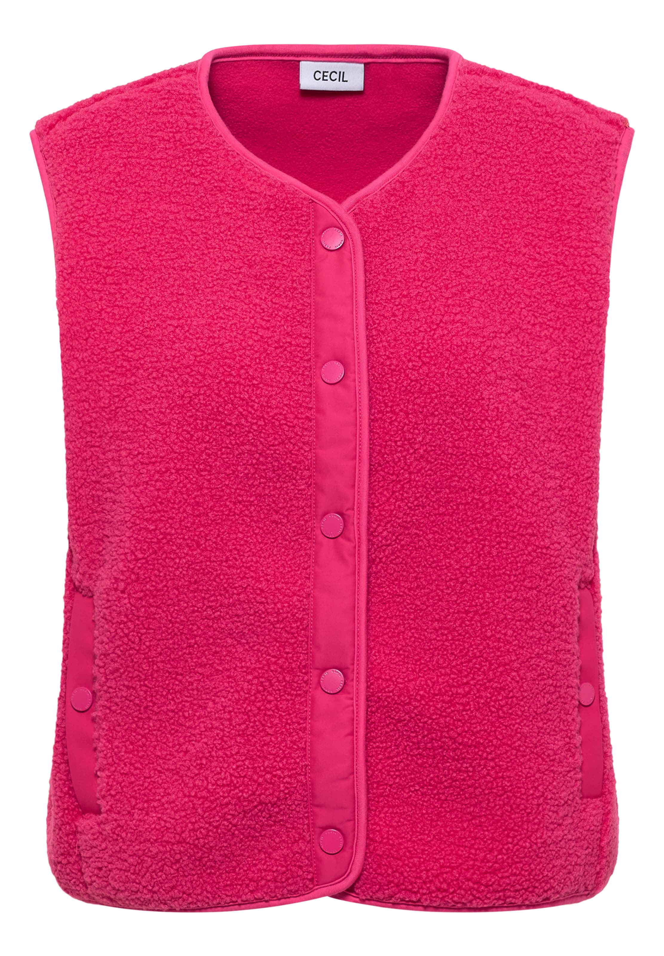 CECIL Vest in Pink: front