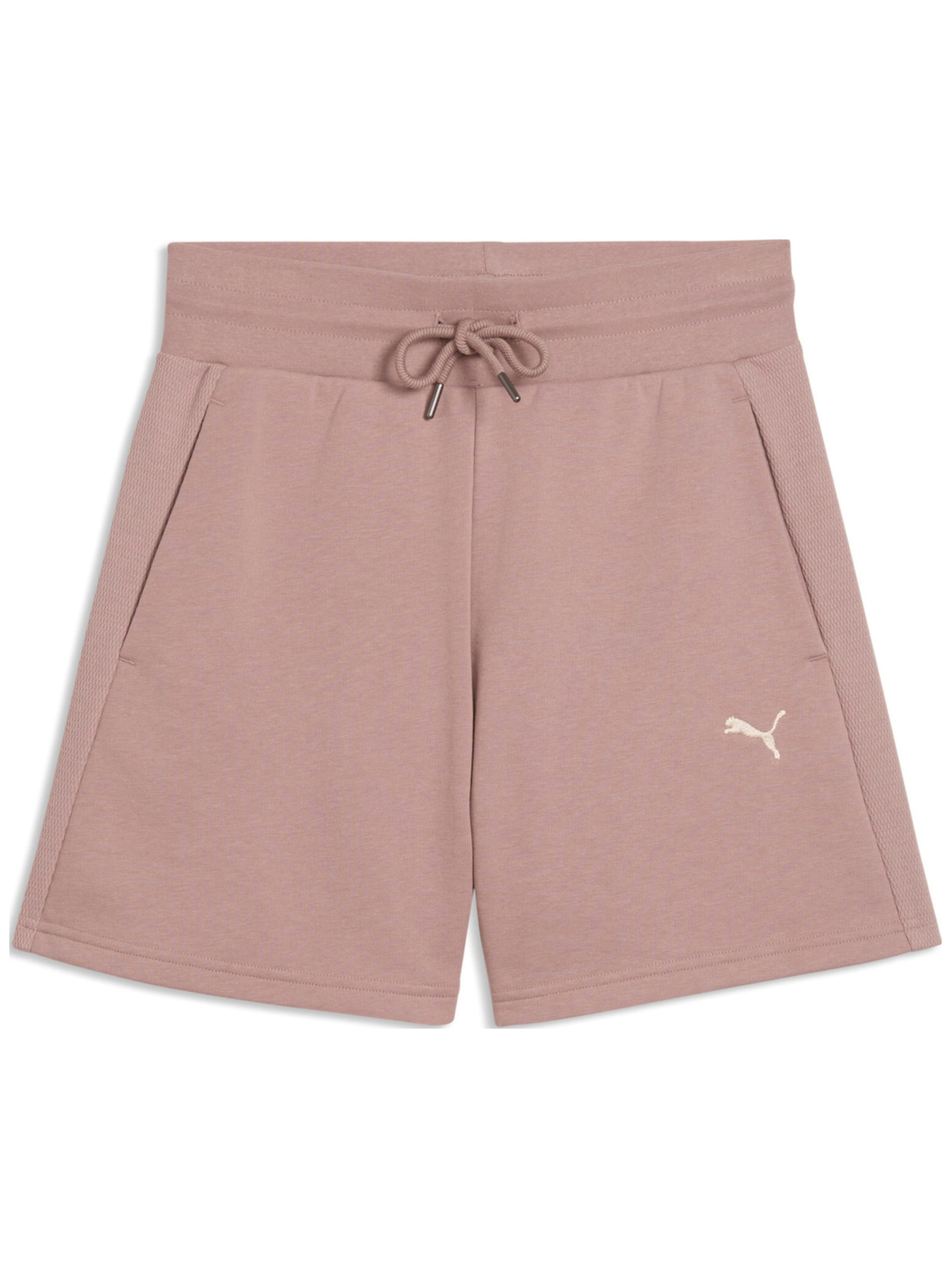regular Pantaloni sportivi 'Puma Class High-waist Shorts 5 Tr' di PUMA in lilla: frontale