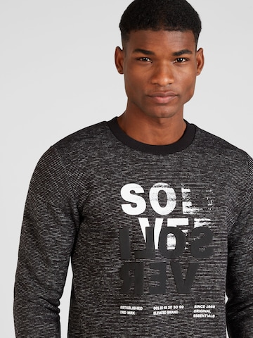 Sweat-shirt s.Oliver en noir