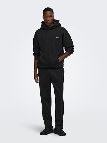 regular Pantaloni 'ONSDane' di Only & Sons in nero
