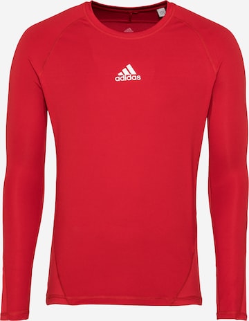 ADIDAS PERFORMANCE Performance Shirt 'Alphaskin' in Red: front