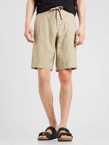 UNITED COLORS OF BENETTON Loosefit Shorts in Beige: predná strana