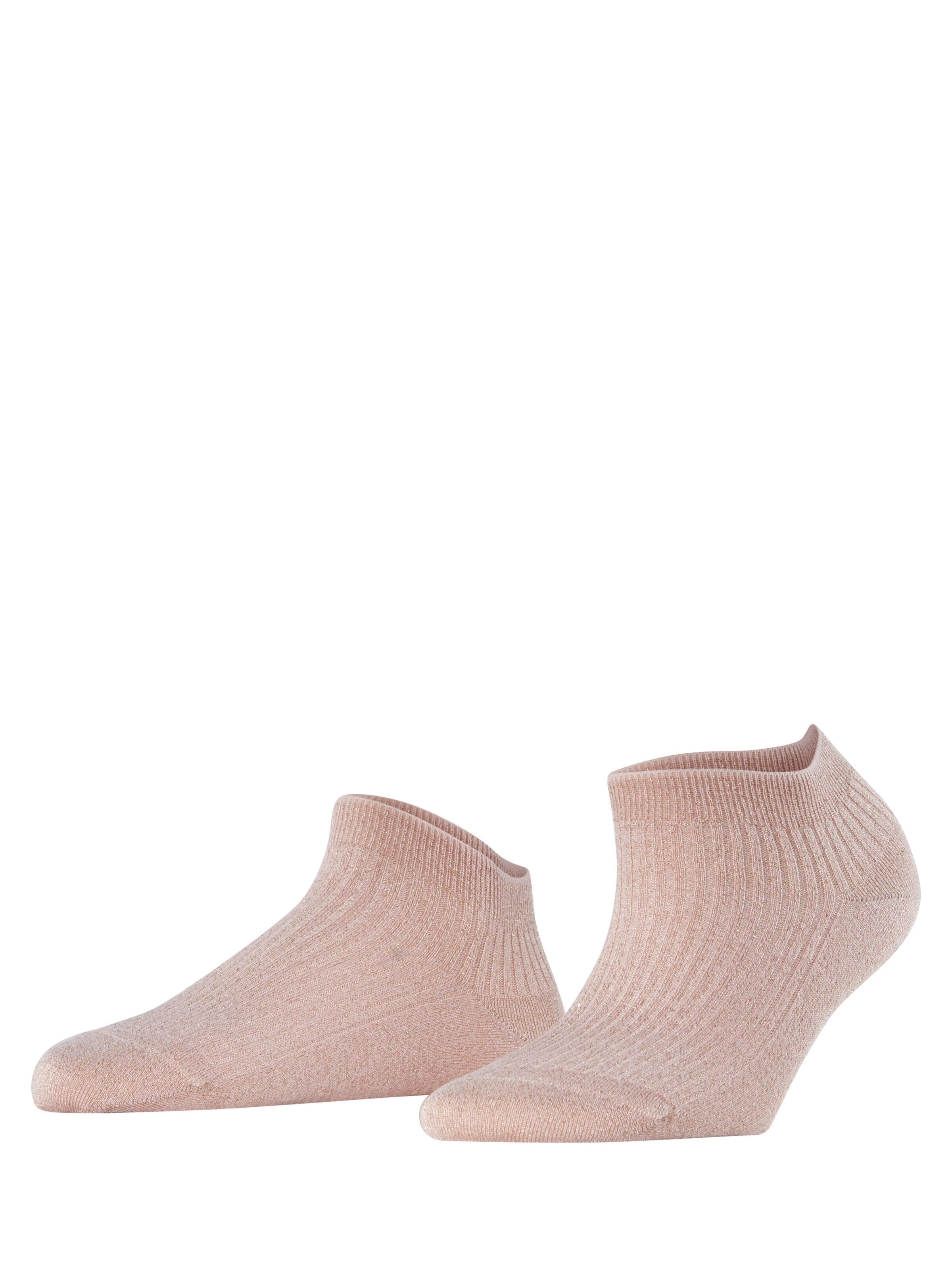 FALKE Socken 'Shiny Rib'‌ in Pink: Vorderseite