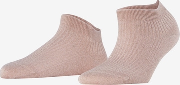 FALKE Socken 'Shiny Rib' in Pink: Vorderseite