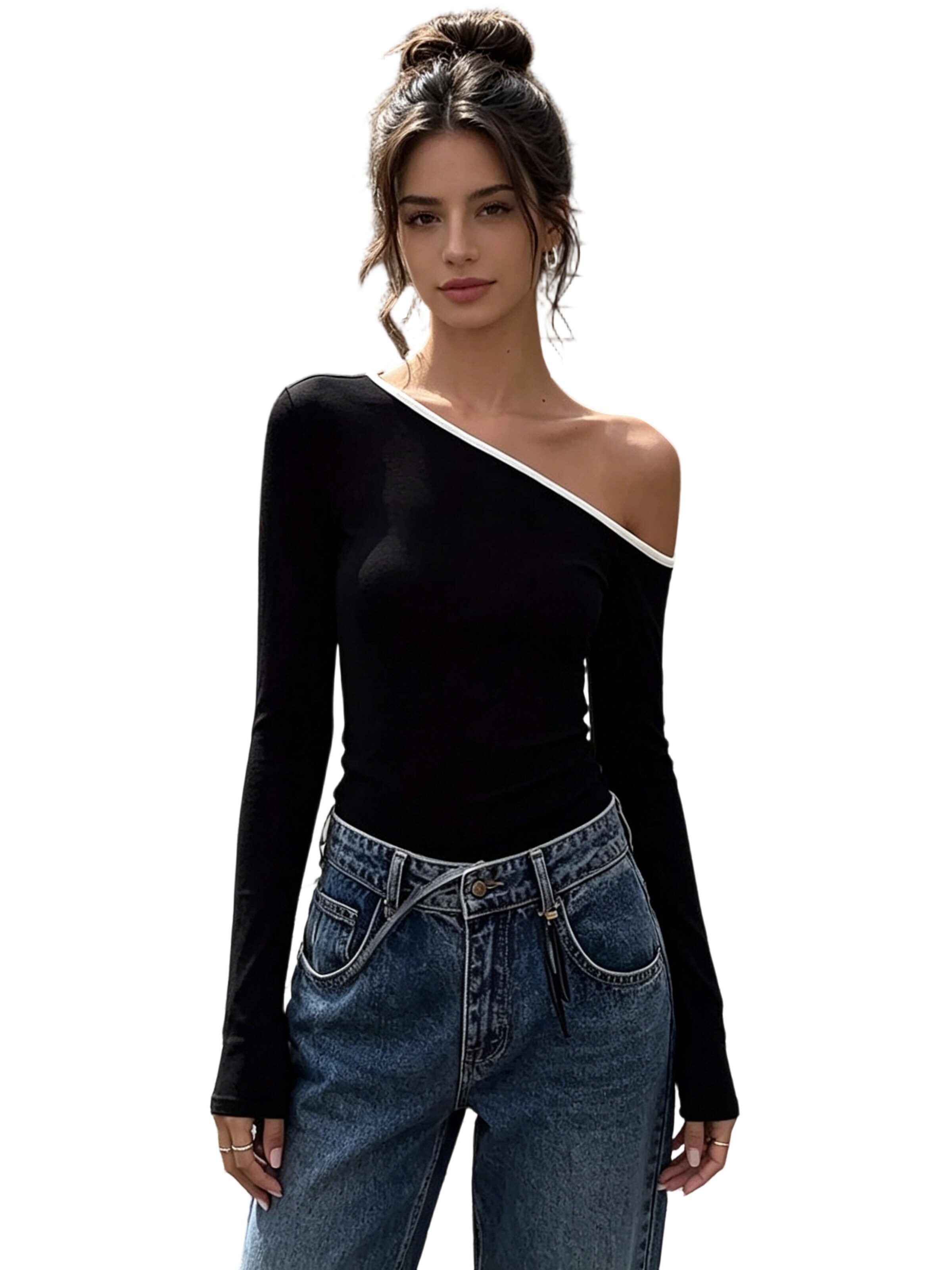 Yesfashion Shirt in Black