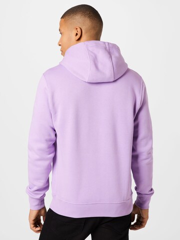 Nike Sportswear Regularny krój Bluzka sportowa 'Club Fleece' w kolorze fioletowy