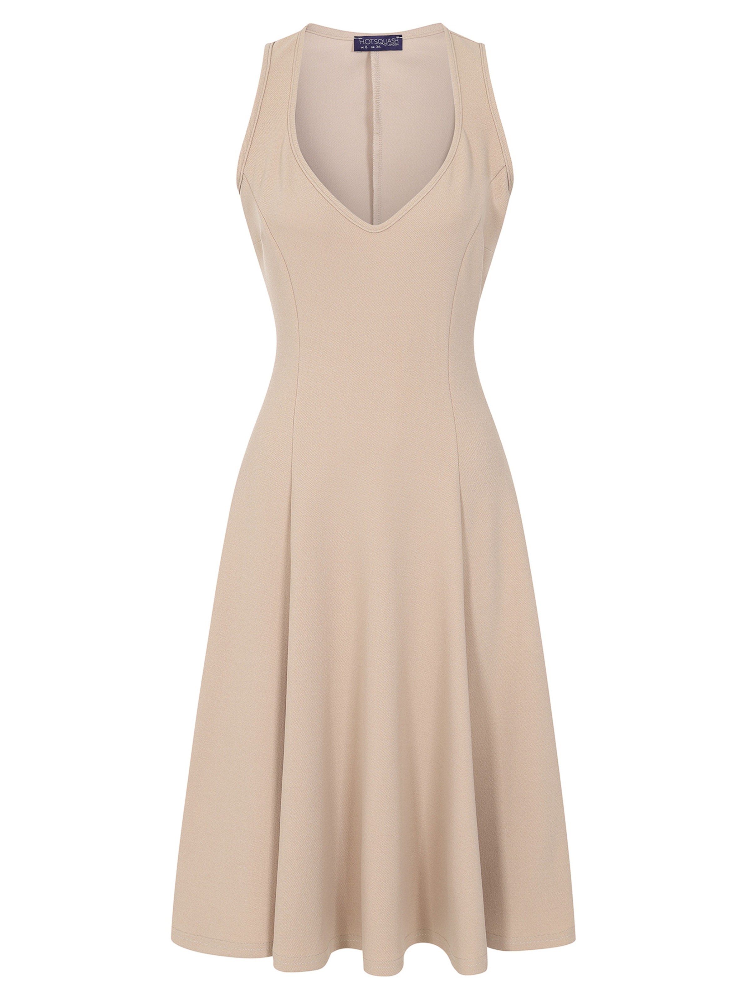 Abito da cocktail di HotSquash in beige: frontale