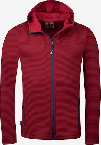 WESTFJORD Fleecejacke in Rot: Vorderseite
