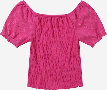 T-Shirt 'TILDA' KIDS ONLY en rose : devant