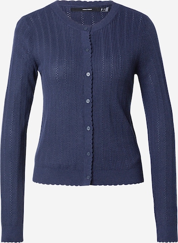 Cardigan 'VMNewlex' VERO MODA en bleu : devant