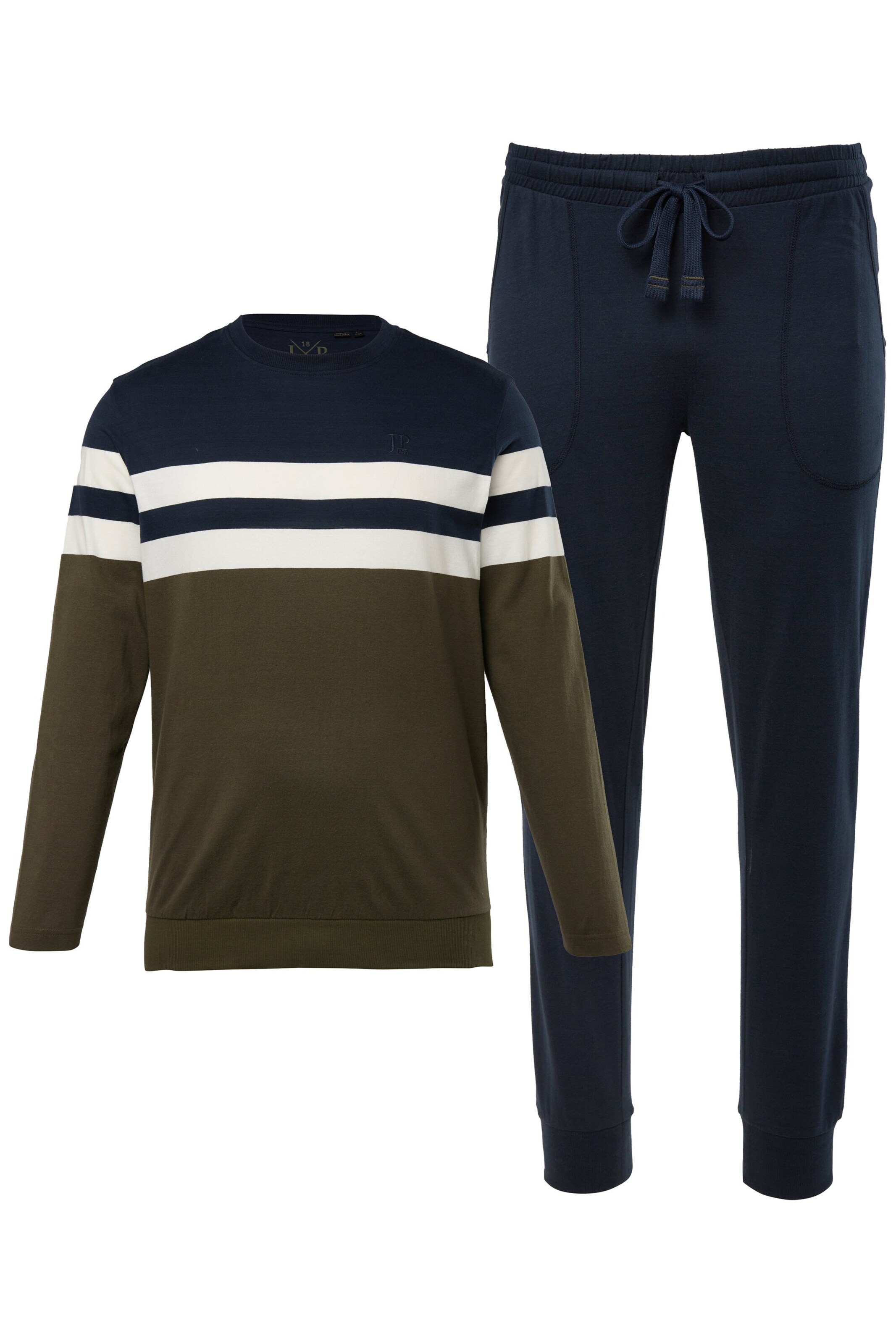 JP1880 Schlafanzug in Grün: Vorderseite