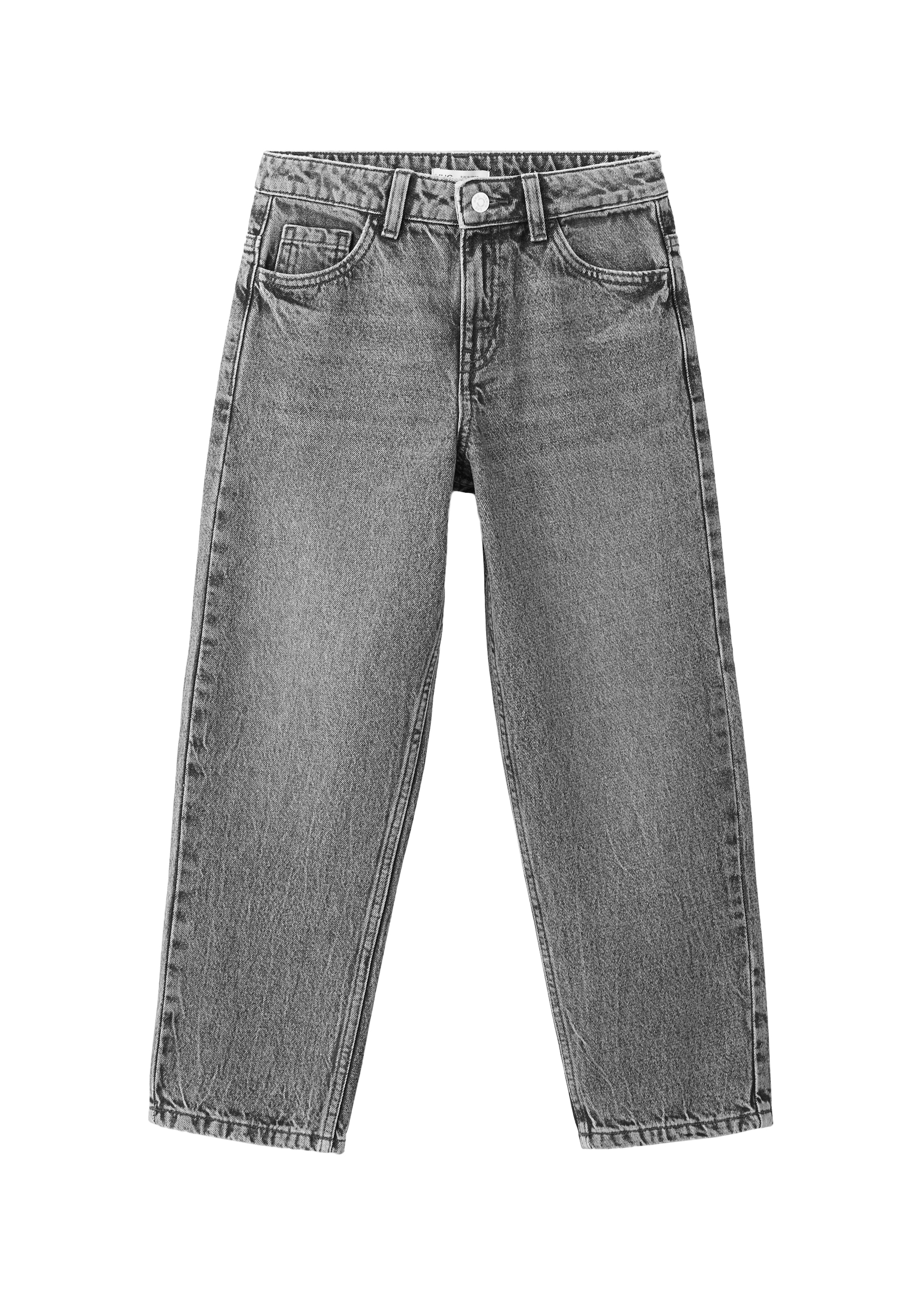 Regular Jean MANGO KIDS en gris : devant