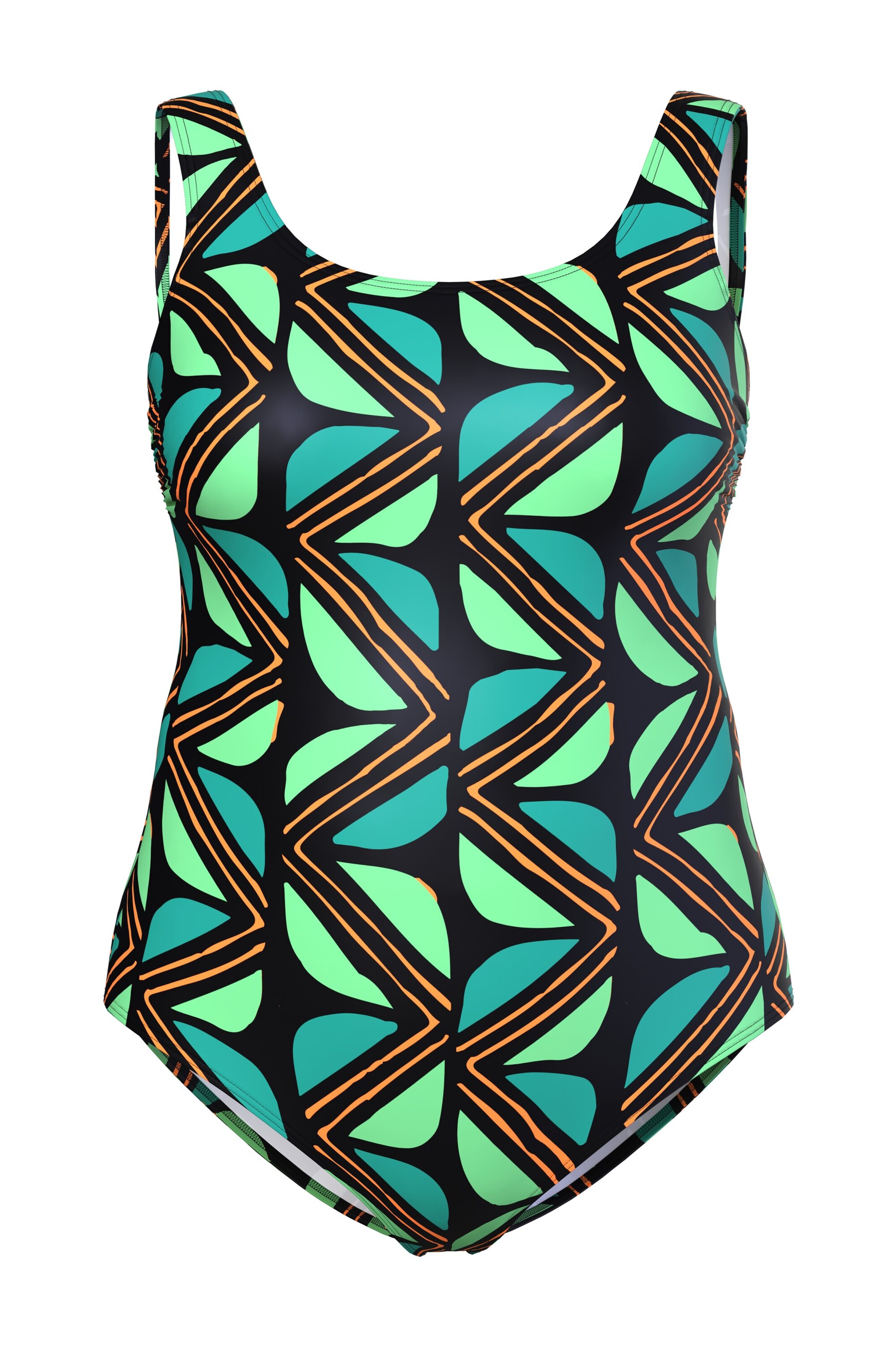 Maillot de bain Ulla Popken en mélange de couleurs : devant