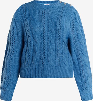 Pull-over 'Blonda' MYMO en bleu : devant