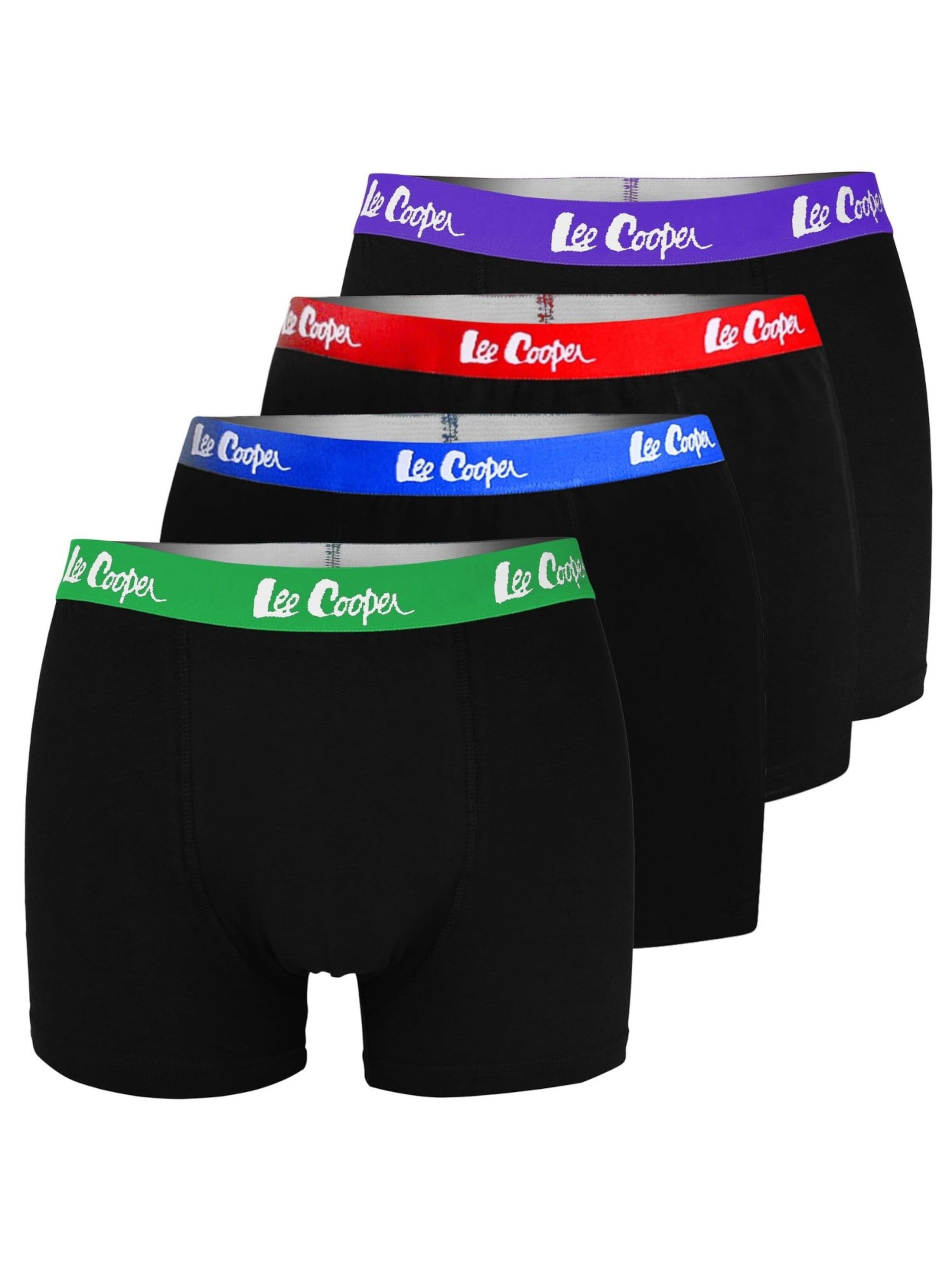 Lee Cooper - Calzoncillo boxer en negro: frente