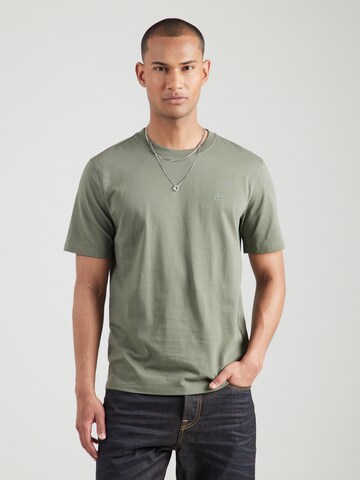 SCOTCH & SODA Футболка 'Seasonal Core' в Зеленый: спереди