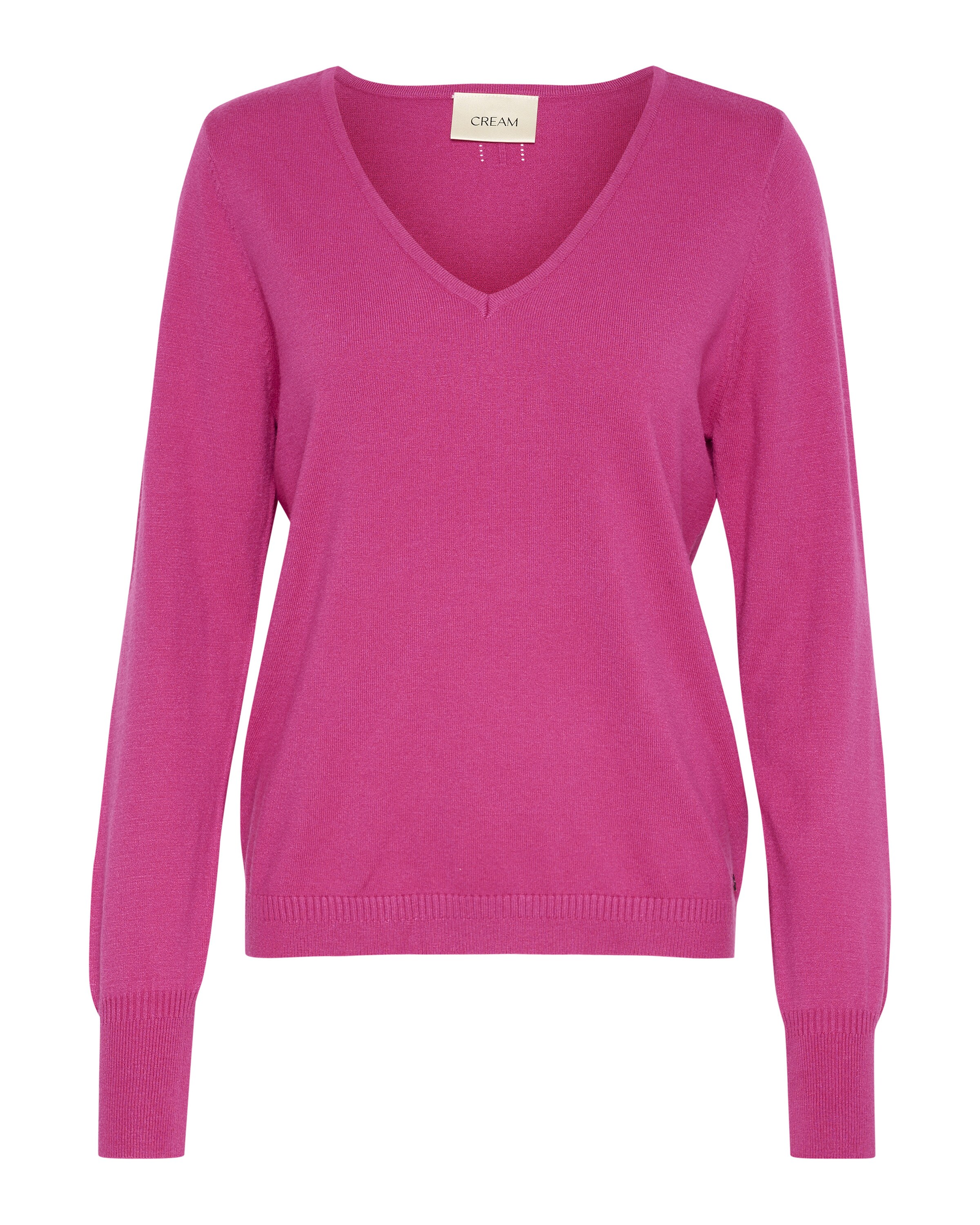 Cream Sweater 'Dela' in Pink: front