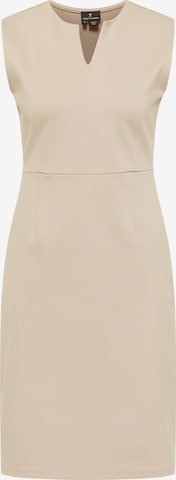 DreiMaster Klassik Sheath Dress in Beige: front