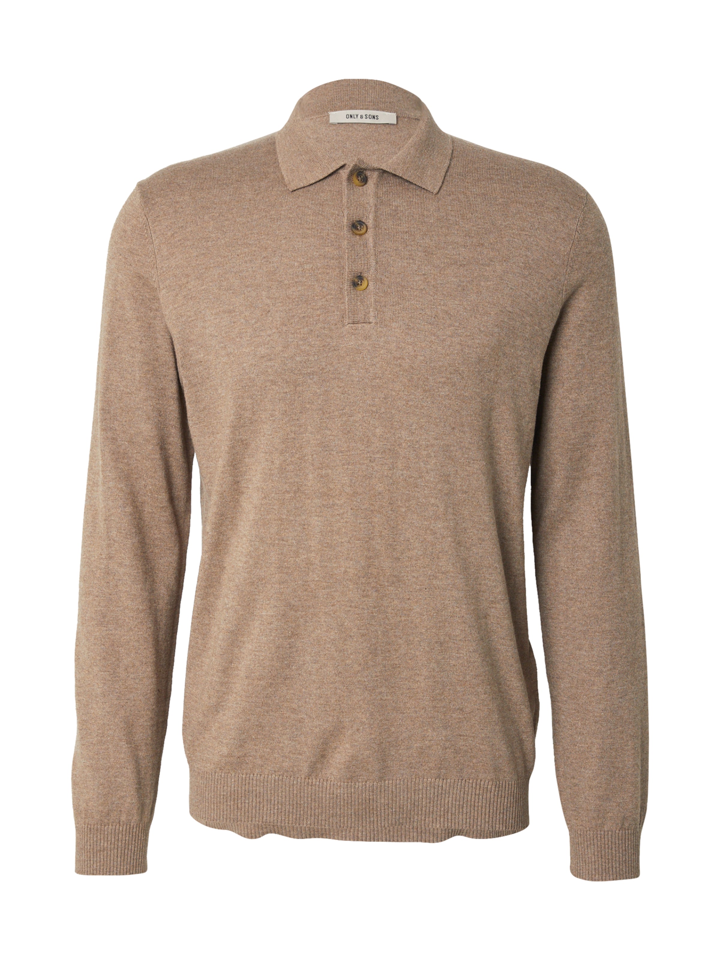 Only & Sons Trui 'ONSLoui' in Beige: voorkant