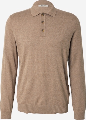Only & Sons - Jersey 'ONSLOUI' en beige: frente