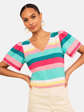 love & roses Shirt in Gemengde kleuren: voorkant