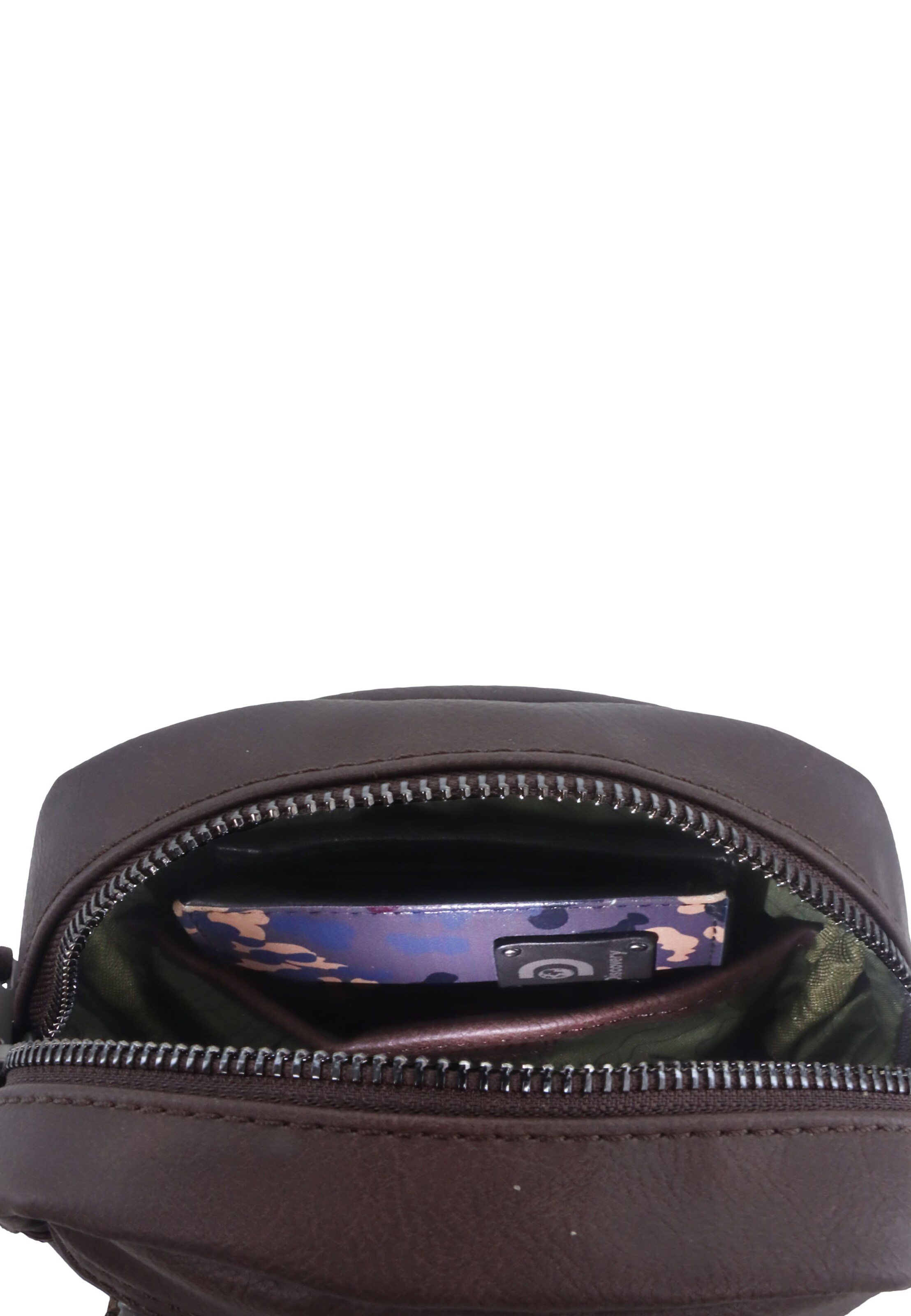 Discovery Schultertasche 'Heritage' in Braun