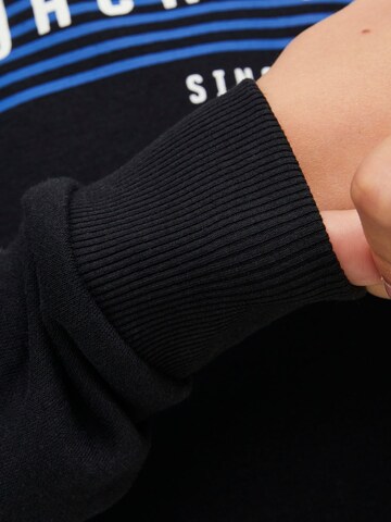 Jack & Jones Junior Sweatshirt 'Planet' in Zwart
