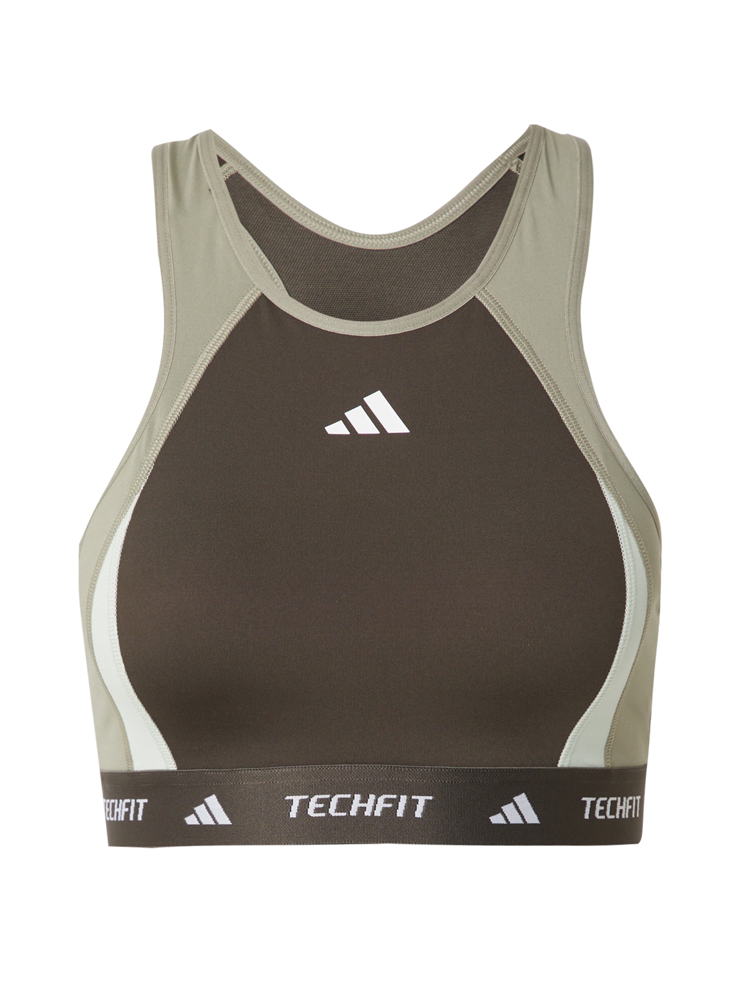 ADIDAS PERFORMANCE Μπουστάκι Αθλητικό σουτιέν σε πράσινο: μπροστά