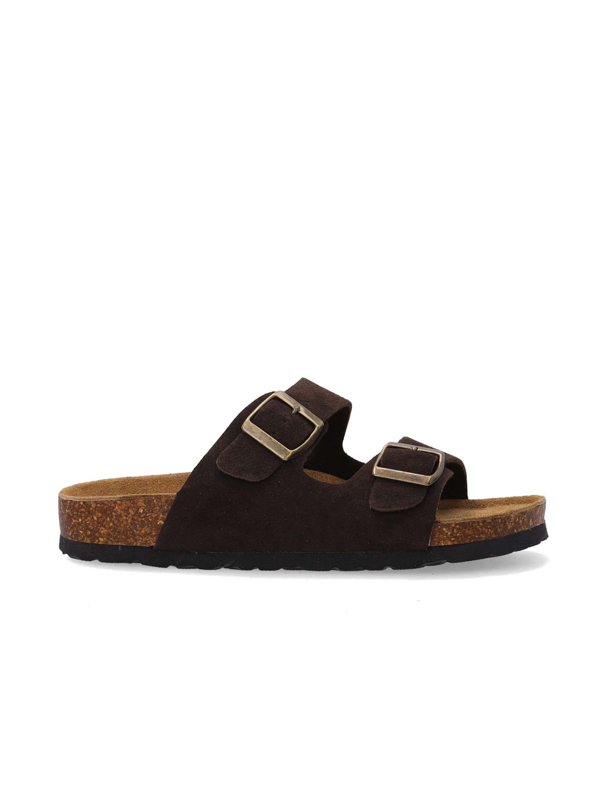VENEZIA Pantolette 'Venezia'‌‌‌‌‌‌‌ in Braun: Vorderseite