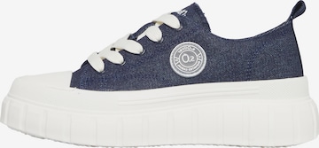 Baskets basses s.Oliver en bleu : devant