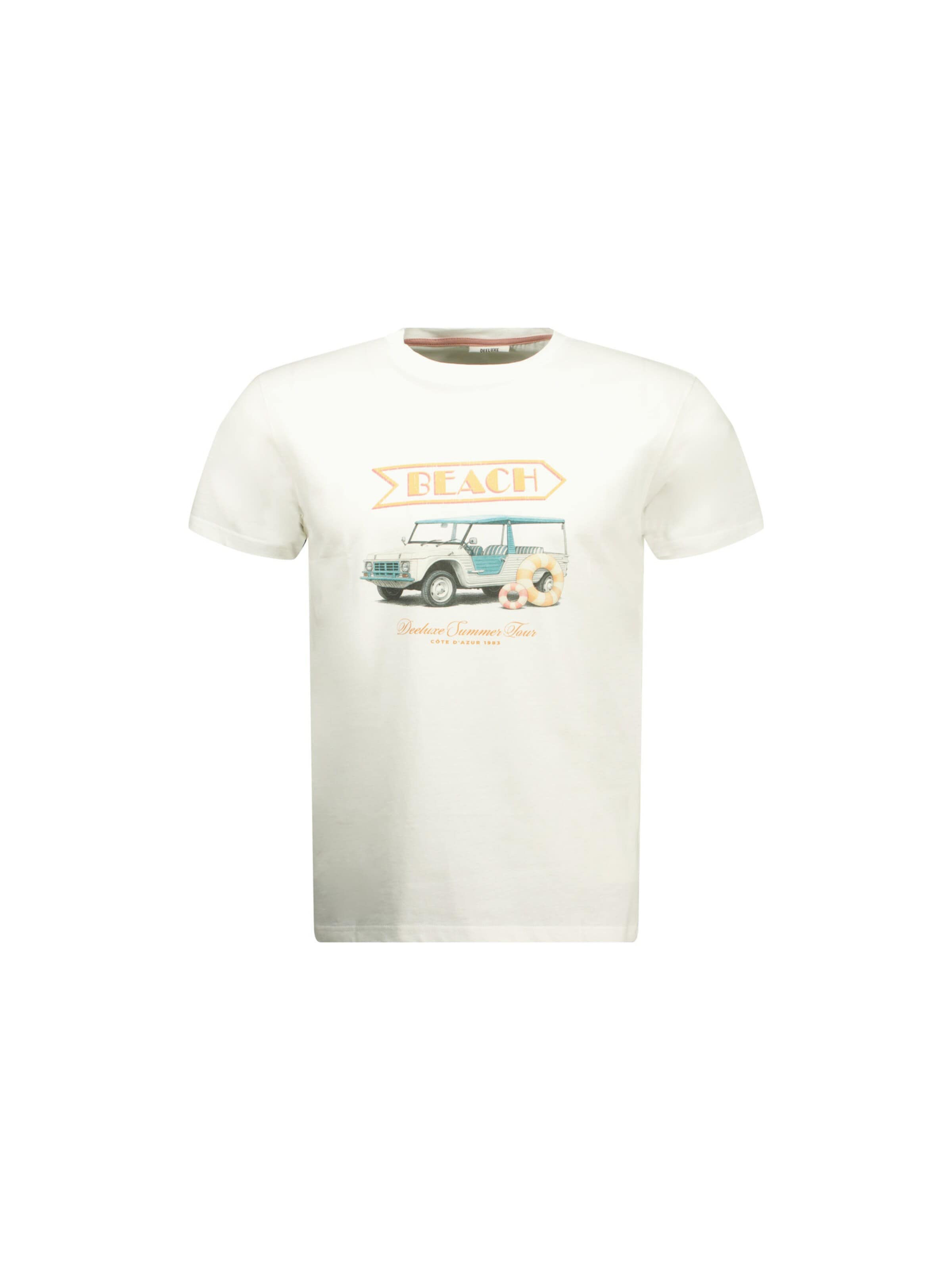 Deeluxe Shirt in Wit: voorkant