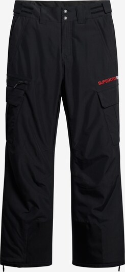 Superdry Sportbroek in de kleur Oranje / Zwart / Wit, Productweergave