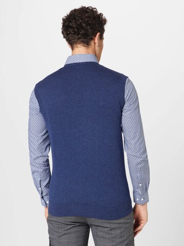 BURTON MENSWEAR LONDON Sweater Vest in Blue