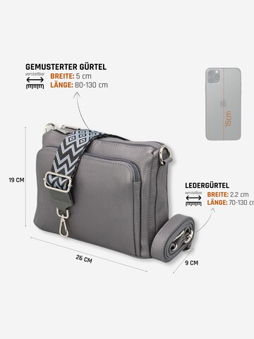 Adel Bags Shoulder Bag 'Becky' in Grey