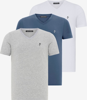 Jacey Quinn Koszulka w kolorze niebieski: przód