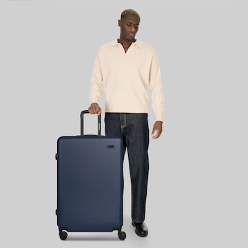 Valisette Smartbox en bleu : devant