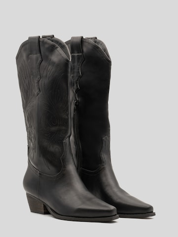 BUONAROTTI Cowboylaarzen in Zwart