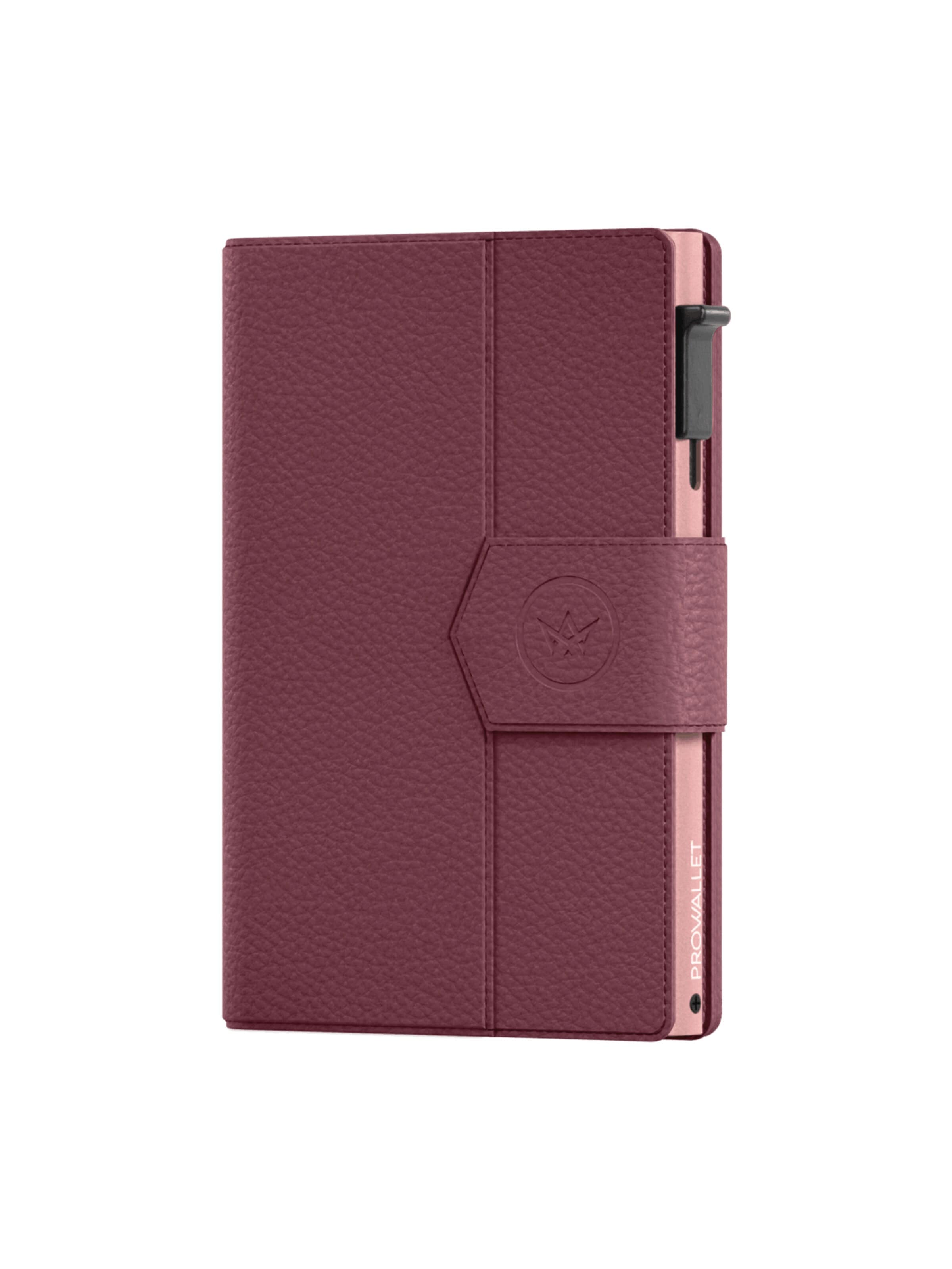 Porte-monnaies 'Pasjeshouder Plus Pebble' Prowallet en violet