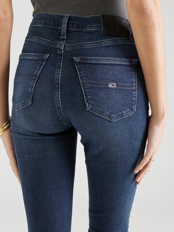 Tommy Jeans Skinny Jeans 'NORA' in Blau