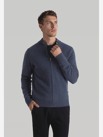 Vestes en maille MAERZ Muenchen en bleu : devant