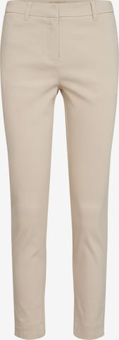 Soyaconcept Regular Housut värissä beige: etupuoli