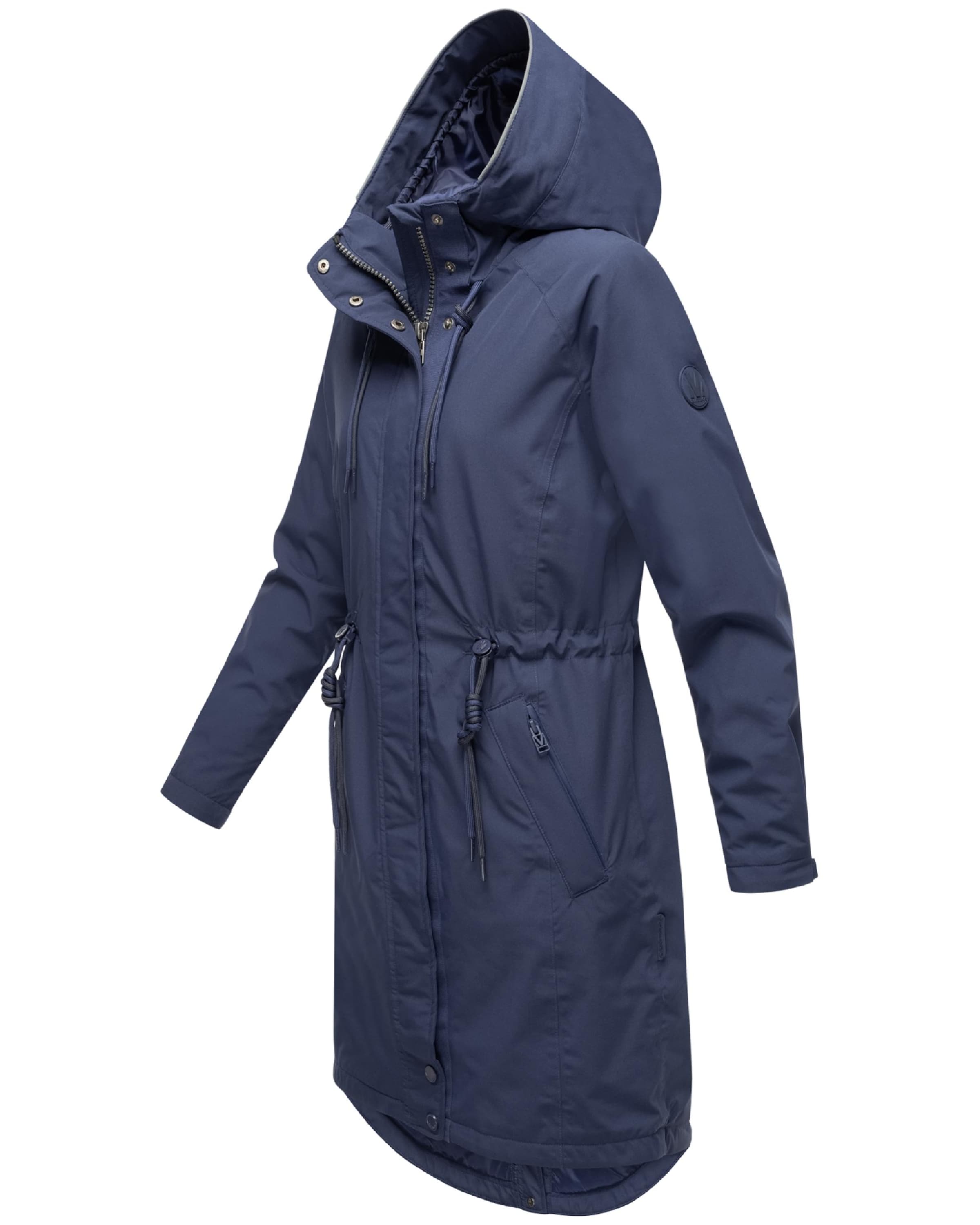 Palton de primăvară-toamnă 'Megumii 16' de la MARIKOO pe albastru