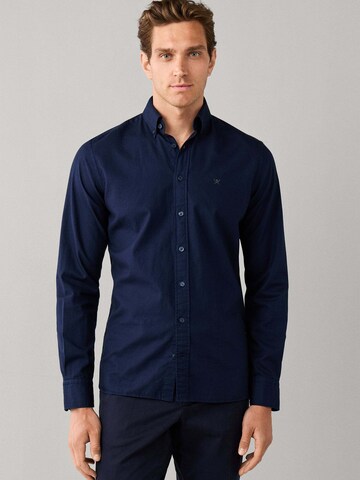 Regular fit Camicia di Hackett London in blu: frontale
