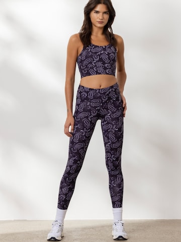 Hey Honey Skinny Leggings‌ in Lila: Vorderseite