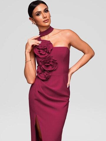 Ombre Evening dress in Red